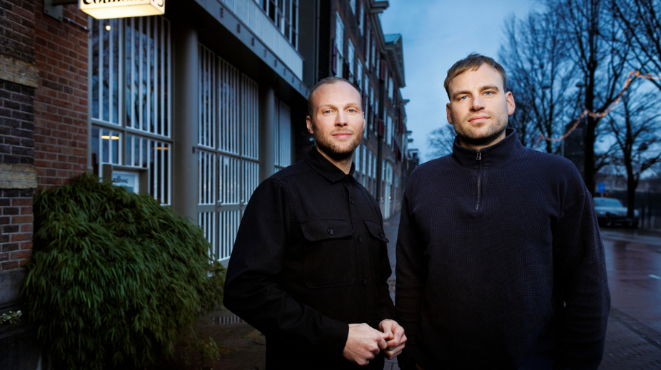 Simon Witmaar en Tim van der Molen voor Coulisse in Amsterdam