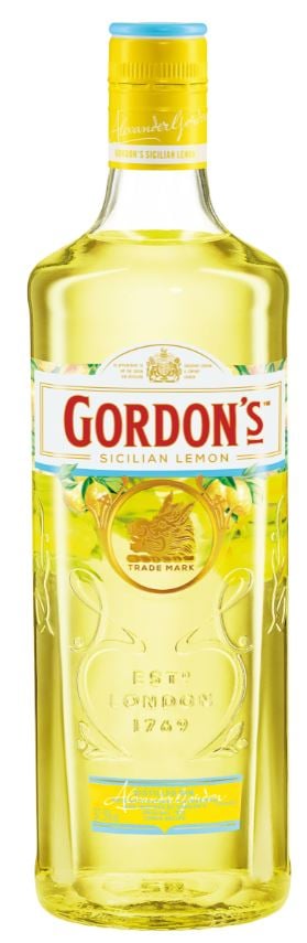 sicilian lemon gin fles