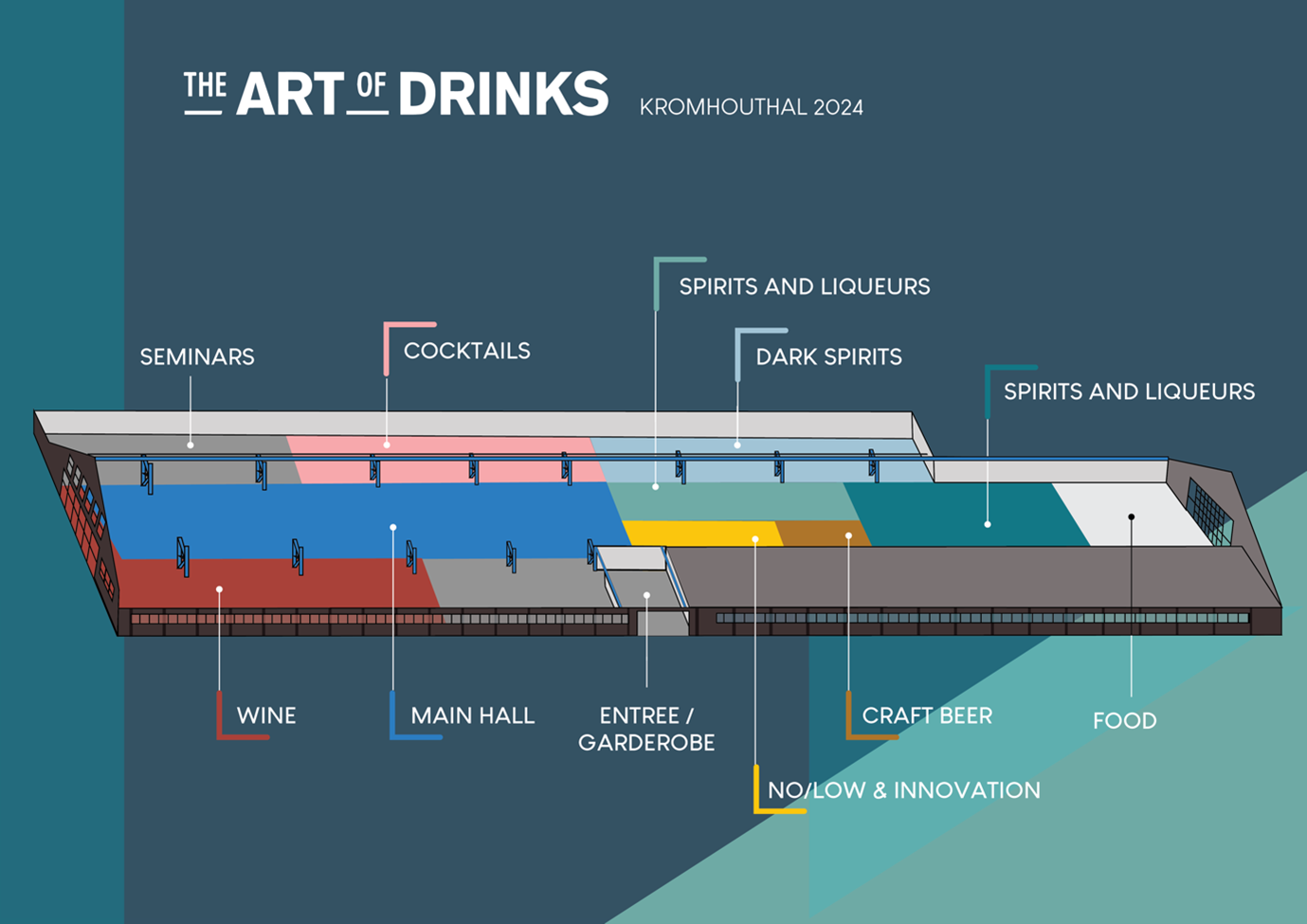 The Art of Drinks_2024_Plattegrond